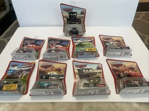Disney Pixar Cars Lot New Cruisin McQueen Earnhardt Andretti Sarge Lizzie  - Picture 1 of 10