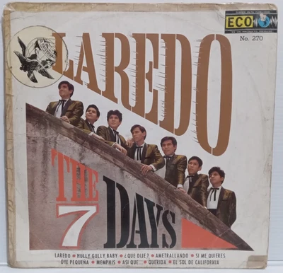 LOS SEVEN DAYS LAREDO SURF GARAGE MEXICAN LP HEAR! 1964 RIVIERAS SURFARIS - Image 1 of 4