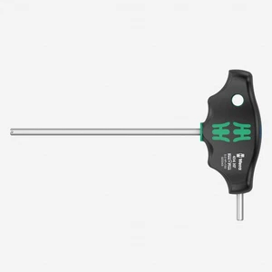 Wera 023343 Metric Hex-Plus T-handle with Holding Function, 5.0 x 150mm - Picture 1 of 1