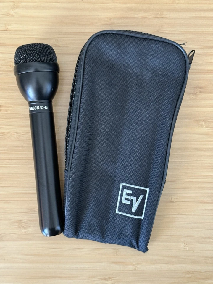 Electro Voice RE50N/D-B Handheld Interview Microphone w/ Neodymium Capsule - Image 1 of 1
