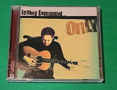 Only By Tommy Emmanuel CD (2002, Favored Nations Acoustics) [14 Tracks] Foto 1 de 3
