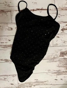 Antiguo azul marino brillante de una pieza para niñas talla 8 - Imagen 1 de 3