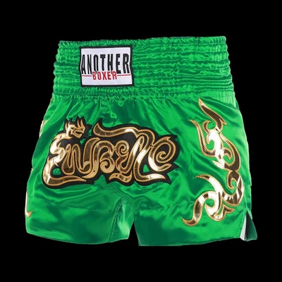 Pantalones Cortos de Muay Thai ANOTHERBOXER, Ropa de Lucha MMA Bordada para Hombres, Mujeres, Foto 1 de 4
