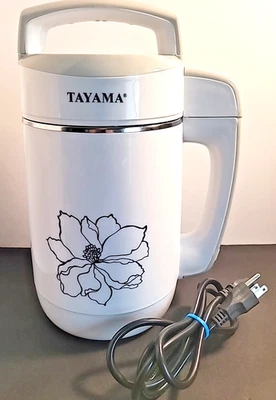 Многофункциональный производитель соевого молока из нержавеющей стали Tayama DJ-15S протестирован/как есть - Изображение 1 из 4