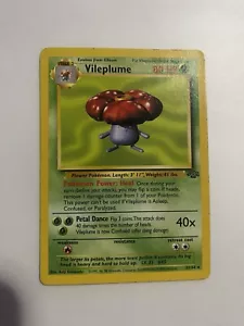 Vileplume 31/64 LP Non Holo Rare Unlimited Jungle WoTC 1999 Pokemon TCG - Picture 1 of 10