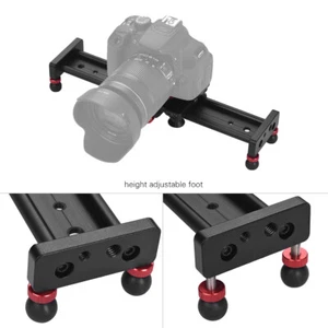 Andoer 12inch DSLR Camera Track Slider Video Stabilizer Rail Aluminum Alloy Q1E0 - Picture 1 of 12