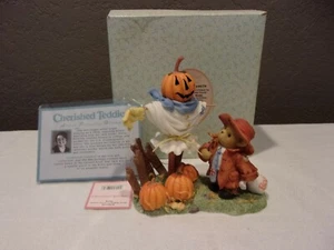 Cherished Teddies Kenny "Autumn's Friends Are Frightfully Friendly" Reg 2008 - Picture 1 of 5