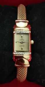 Vintage Westar S. Sapphire 2232GPN Ladies Luxury Wrist Watch Quartz Swiss - Picture 1 of 7