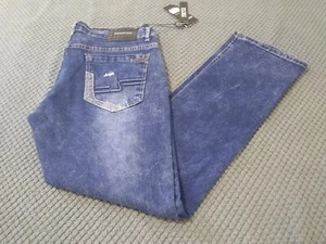 Redemption Premium Style Slim Straight Leg Jeans Etikett Größe 34x30 tatsächliche Größe 34x28 - Bild 1 von 19