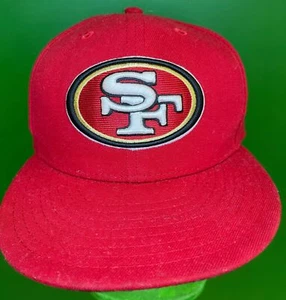NFL San Francisco 49ers New Era 59FIFTY Gorra/Sombrero Talla 7-1/4 - Imagen 1 de 7