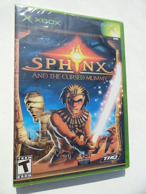 Sphinx and the Cursed Mummy Microsoft Original Xbox NTSC USA NEW SEALED - Image 1 of 4