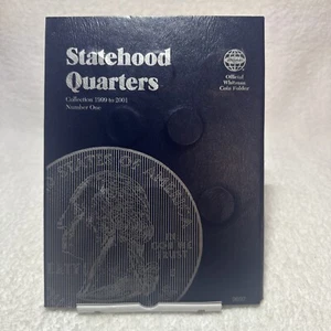 WHITMAN STATEHOOD QUARTERS COLLECTION # 1999-2001 P & D 30 COINS- Book Is Full!! - Picture 1 of 7