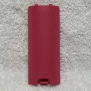 Genuine Nintendo OEM - Pink - Wii Remote Control Battery Back Cover - S2C - Picture 1 of 4