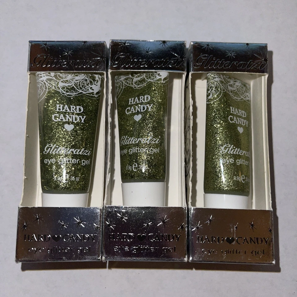 3 NUEVO EN CAJA CARAMELO DURO Glitteratzi Gel Brillo Ojos - 010 Mojito Foto 1 de 1