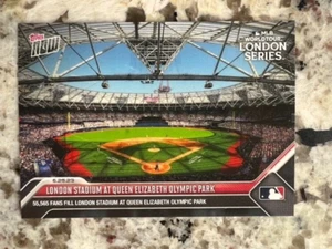 2023 TOPPS NOW MLB KARTE LONDON SERIE LONDON STADIUM #495 @ QUEEN ELIZABETH PARK - Bild 1 von 1