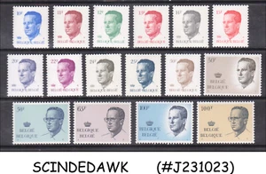 BELGIUM - 1980-90  KING BAUDOUIN  - 16V MINT NH - Picture 1 of 1