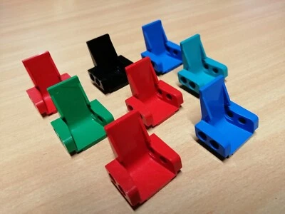 LEGO Technik 8 Stück Sitze / Konvolut Fahrersitze Technic - Bild 1 von 4