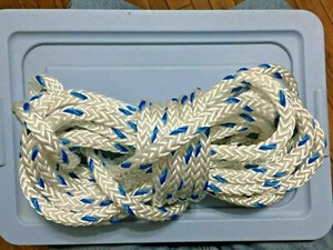 1/2 Inch Diameter 12 Strand Professional Climbing Rope, 10 Feet, New  - Picture 1 of 2