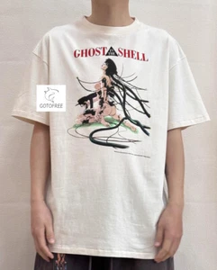 GOTOFREE HOMBRES MUJERES CHICA CALIENTE CAMISETA VERANO SANTO BLANCO ALGODÓN FANTASMA TOP - Imagen 1 de 7
