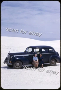 1950 Kodachrome Slide Packard White Sands NM - Picture 1 of 2