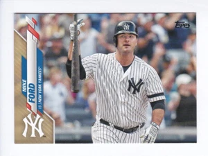 2020 Topps Series 2 #623 MIKE FORD New York Yankees /2020 GOLD PARALLEL - Picture 1 of 3