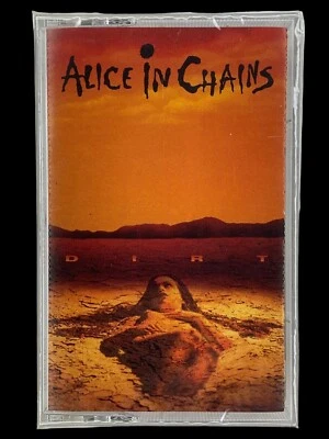 SEALED, Alice In Chains ‎– Dirt CT 52475, 1st edition, audio cassette, US, 1992 Foto 1 de 4