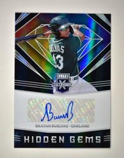 2020 Elite Extra Edition Hidden Gems Auto Black #HG-BU Brayan Buelvas