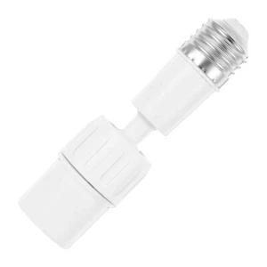 Lamp Adapter Light Bulb Extender Socket Degree Bendable - Picture 1 of 12