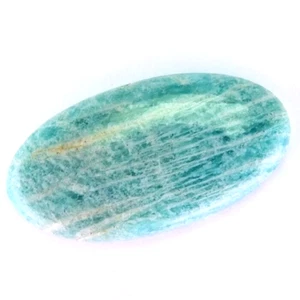 SHOLA Echt 55,94 Ct Natürlicher Blau Grün Amazonit aus Brasilien - Picture 1 of 2