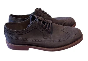 Polo Ralph Lauren Torrington Wingtip Dress Shoes Brown Leather Mens 11D - Picture 1 of 6