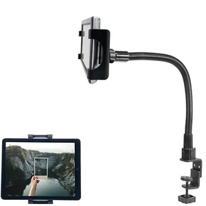 HEAVY DUTY 22" Aluminum Gooseneck Tablet/Smartphone Clamp Mount for iPhone iPad - Picture 1 of 5
