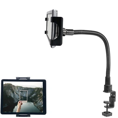 HEAVY DUTY 22" Aluminum Gooseneck Tablet/Smartphone Clamp Mount for iPhone iPad - Image 1 of 4