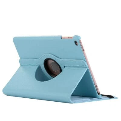 360 Rotating Leather Folio Case Cover Stand for iPad 2 3 4 Mini 4 5 Air 9.7 10.2 - Image 1 of 4