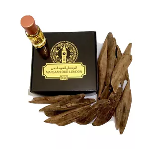 Bakhoor Merauke Super 12g & Oud Amber Fransi Oil 6ml by Marjaan Oud London - Picture 1 of 12