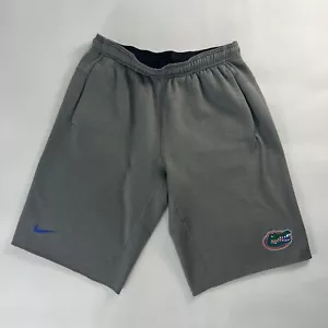 Air Jordan Florida Gators Team Men's Long Gray Fleece Shorts M Good Condition - Picture 1 of 12