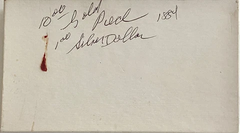 1984-W & S, GOLD $10  SILVER $1 OLYMPIC COMMEMORATIVE 2 COIN PROOF SET Cover