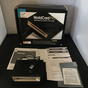PenPower WorldCard Pro Business Card Scanner- WCU02A - Multi-Platform - Photo 1/9
