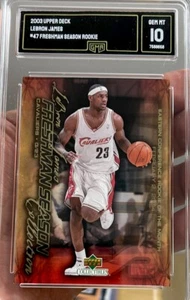 2003 UD Rookie LEBRON JAMES FRESHMAN Season COLLECTIBLES Gem Mint 10 #47 - Bild 1 von 2