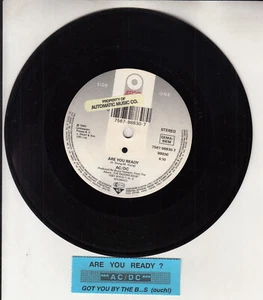 AC/DC ACDC Are you ready & Got you by the b*** 1990 7" 45 rpm vinyl record RARE! - Picture 1 of 2