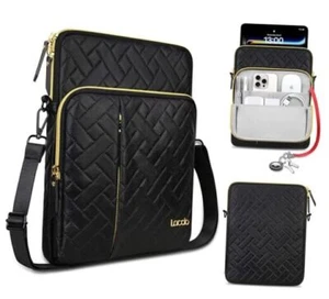 Tablet Sleeve Bag for 11 inch iPad Pro M4 / iPad Air M2, 10.9 inch iPad Black - Picture 1 of 8