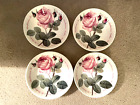 Roy Kirkham England 4 Bowls 7 1/4" Cereal Roses Pre-Owned