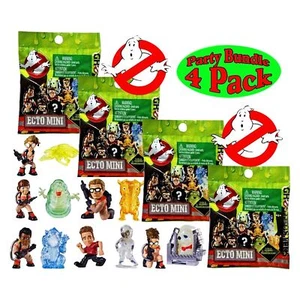 Ghostbusters Ecto Minis Blind Bags 4-pack Glow in Dark Ghosts Mystery Figures - Picture 1 of 2