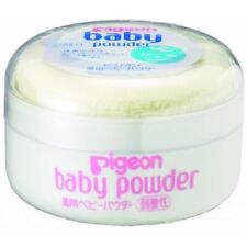 Pigeon Medicated Baby Powder Unscented Yellow Puff 30g Pigeon Japan