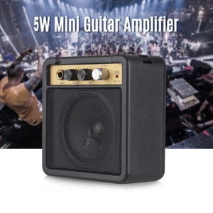 5 W E-Gitarrenverstärker Lautsprecher Reise tragbar Desktop Übungsverstärker A8O2 - Bild 1 von 11