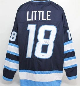 Bryan Little Signed Winnepeg Jets Jersey (Beckett COA) NHL Career 2007–present - Picture 1 of 5