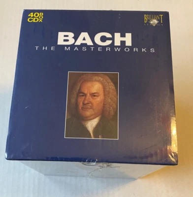 Bach the Masterworks 40 CD Boxed Set 1685-1750 Brandenburg Orchestral Choir - Image 1 of 2