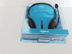 Logitech H111 Stereo Headset Wired 981-000593 - Picture 1 of 1
