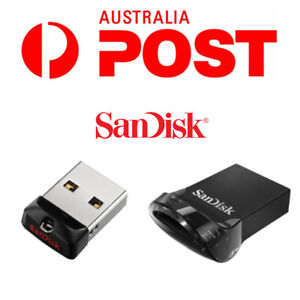 SanDisk Cruzer FIT mini USB Flash Drive SDCZ33 SDCZ430 Memory Stick Thumb Pen 