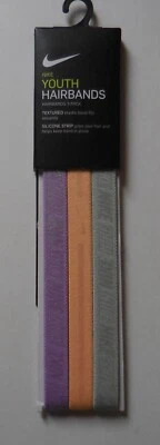 耐克金属印花 2.0 头带多种 3PK 青少年 — 第 1/4 张图片