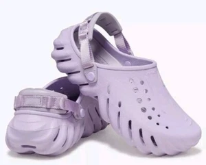 Crocs Echo Clogs Lavender Purple 207937-530 Women's Size 7 Men’s Size 5 New - Picture 1 of 6